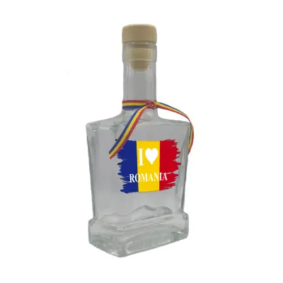 I love romania, sticla cu mesaj plata, 250 ml, model divgs179 10